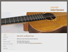 Tablet Screenshot of gitarren-hammerer.net
